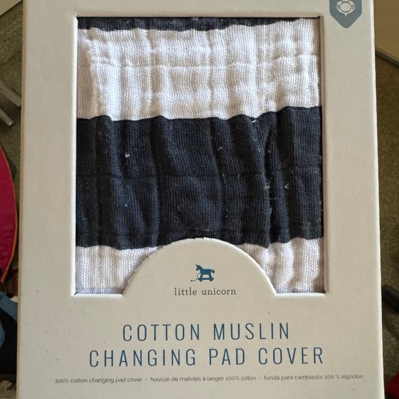 Little Unicorn Cotton Muslin Changing Pad Cover - Picture 1 of 2